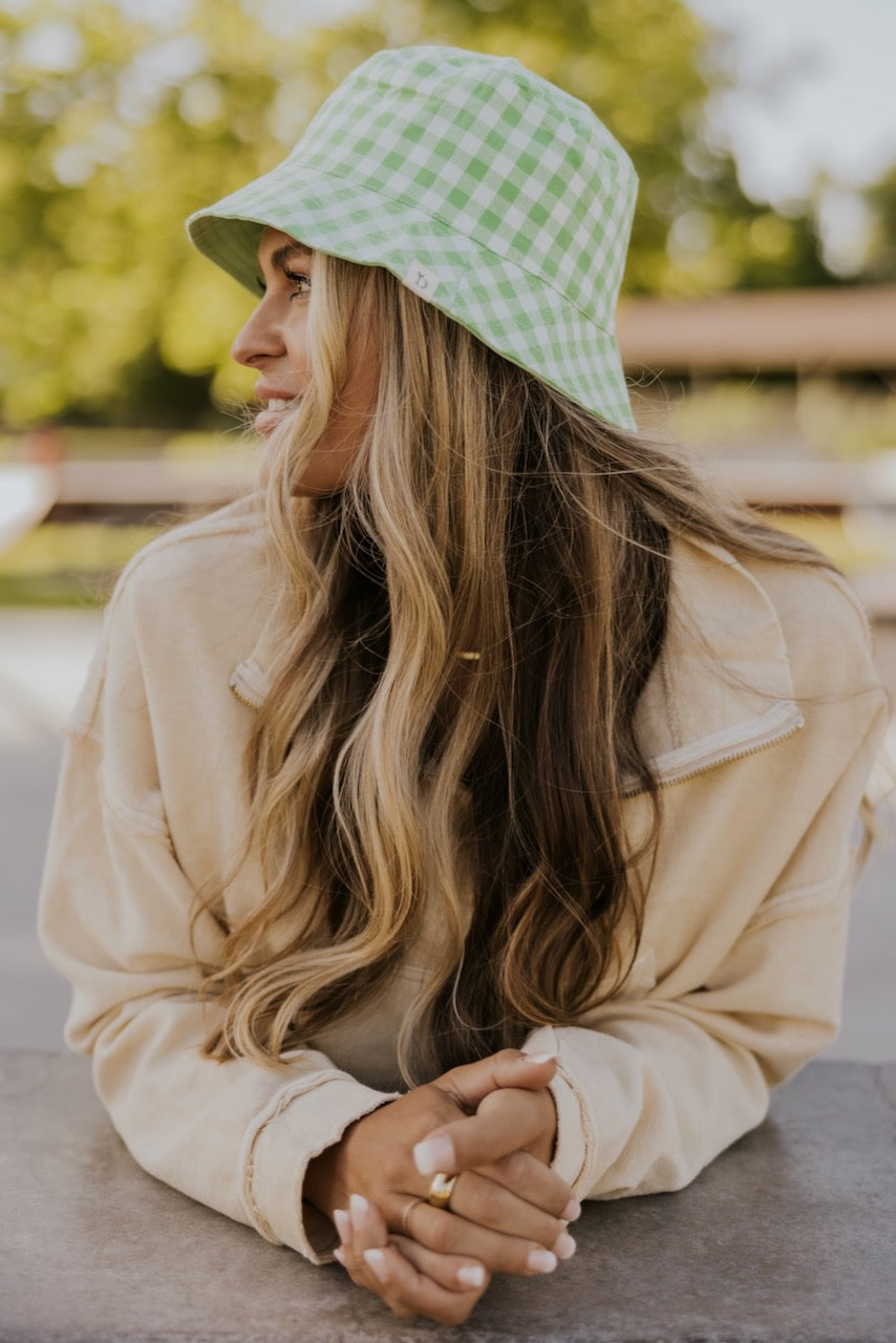 The Aerosmith Gingham Bucket Hat