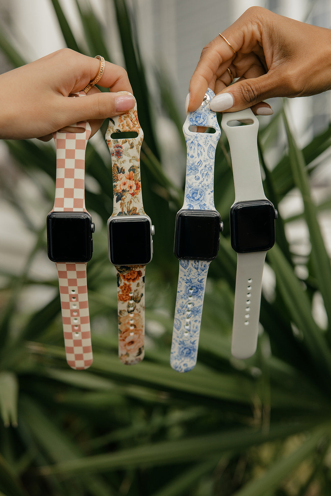 Blue Willow Apple Watch Band