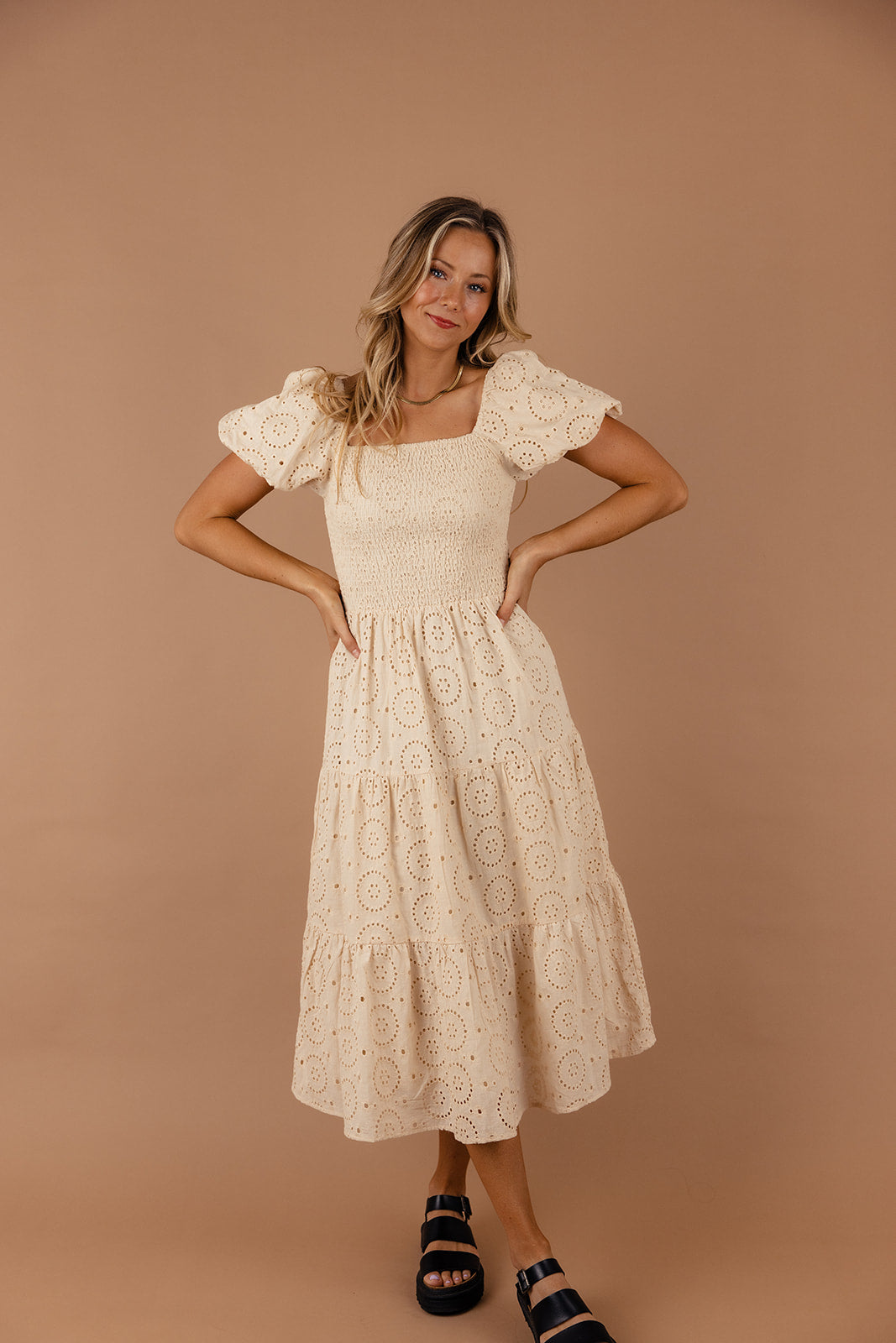 The Cambridge Eyelet Midi