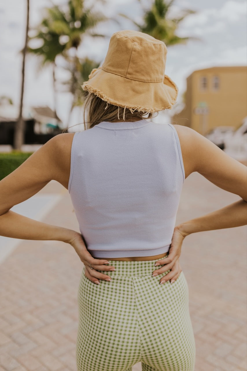 Willow Textured Cropped Tank