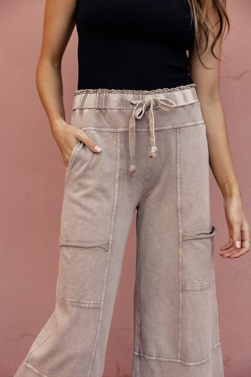 Toula Tie Waist Pants