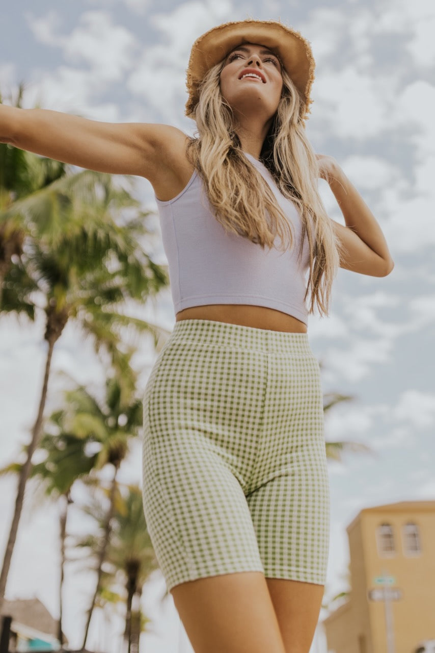 Willow Textured Cropped Tank