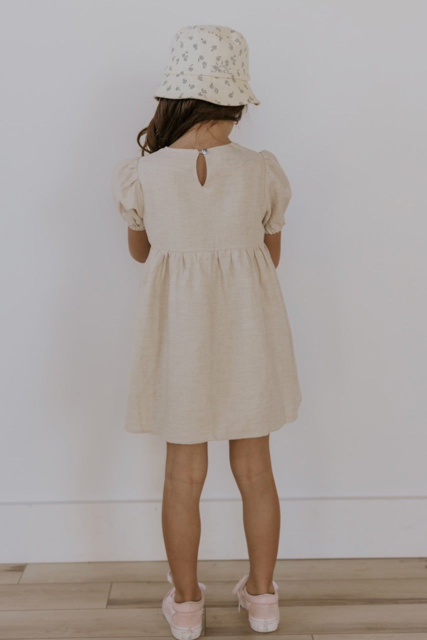 Mini Linen Days Babydoll Dress