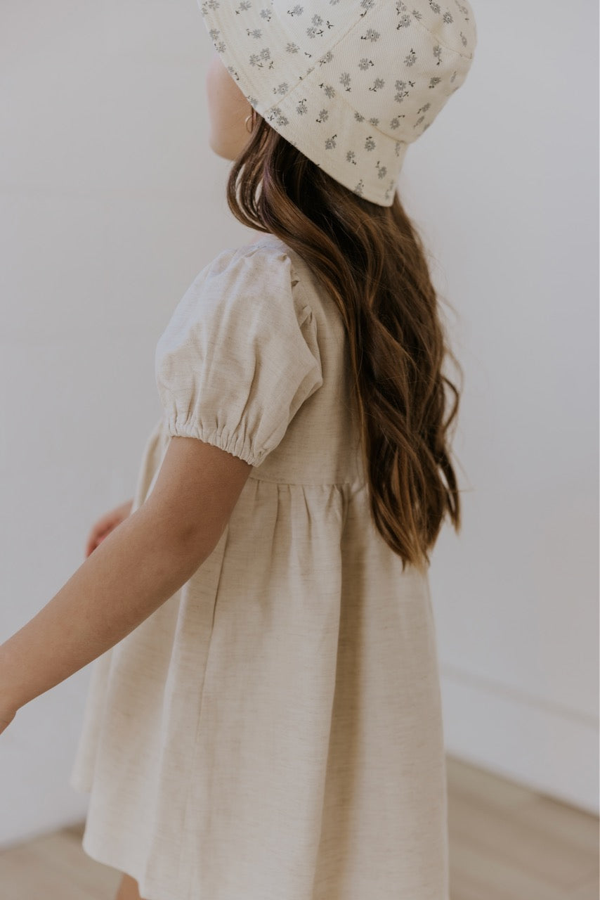 Mini Linen Days Babydoll Dress