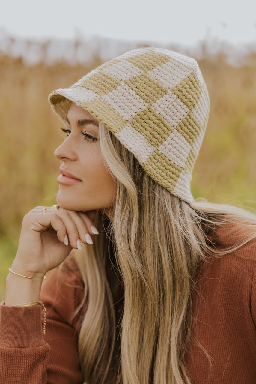 Teatime Knit Bucket Hat