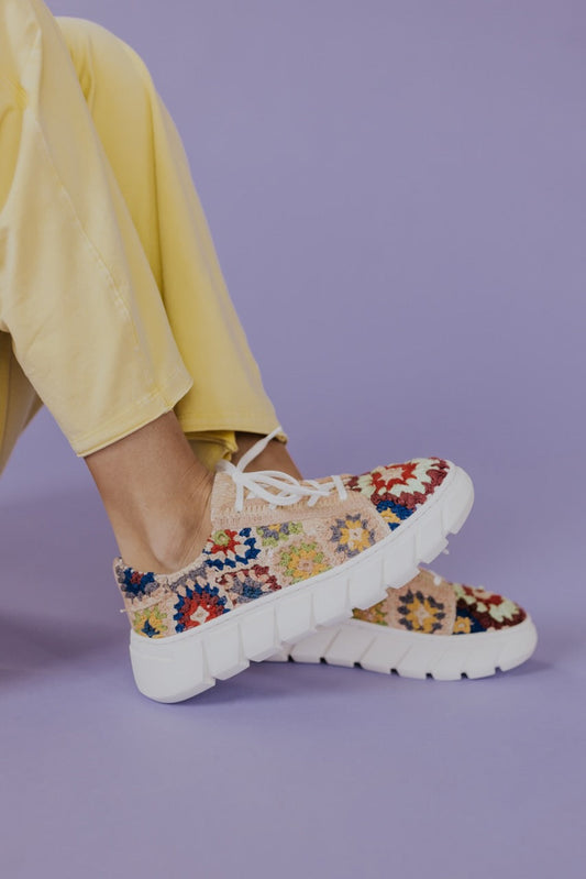 Free People Catch Me If You Can Crocheted Sneakers