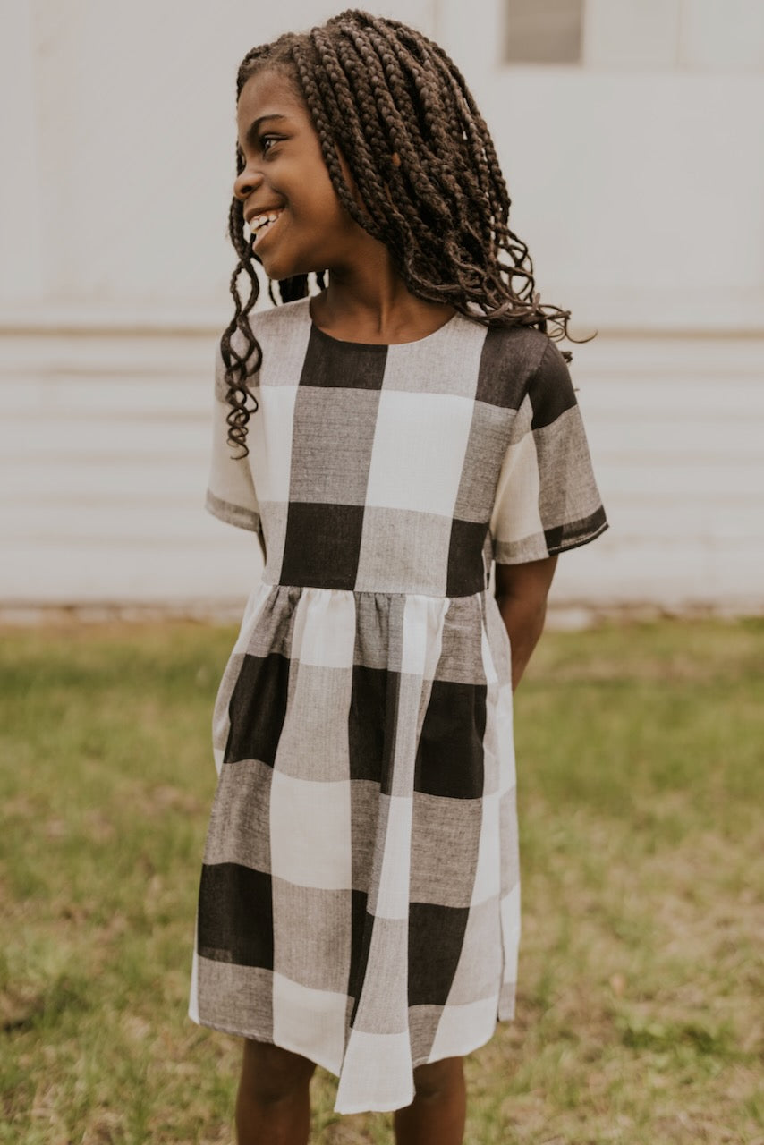 Mini Maddie Buffalo Plaid Dress