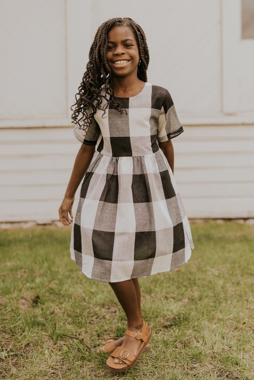 Mini Maddie Buffalo Plaid Dress