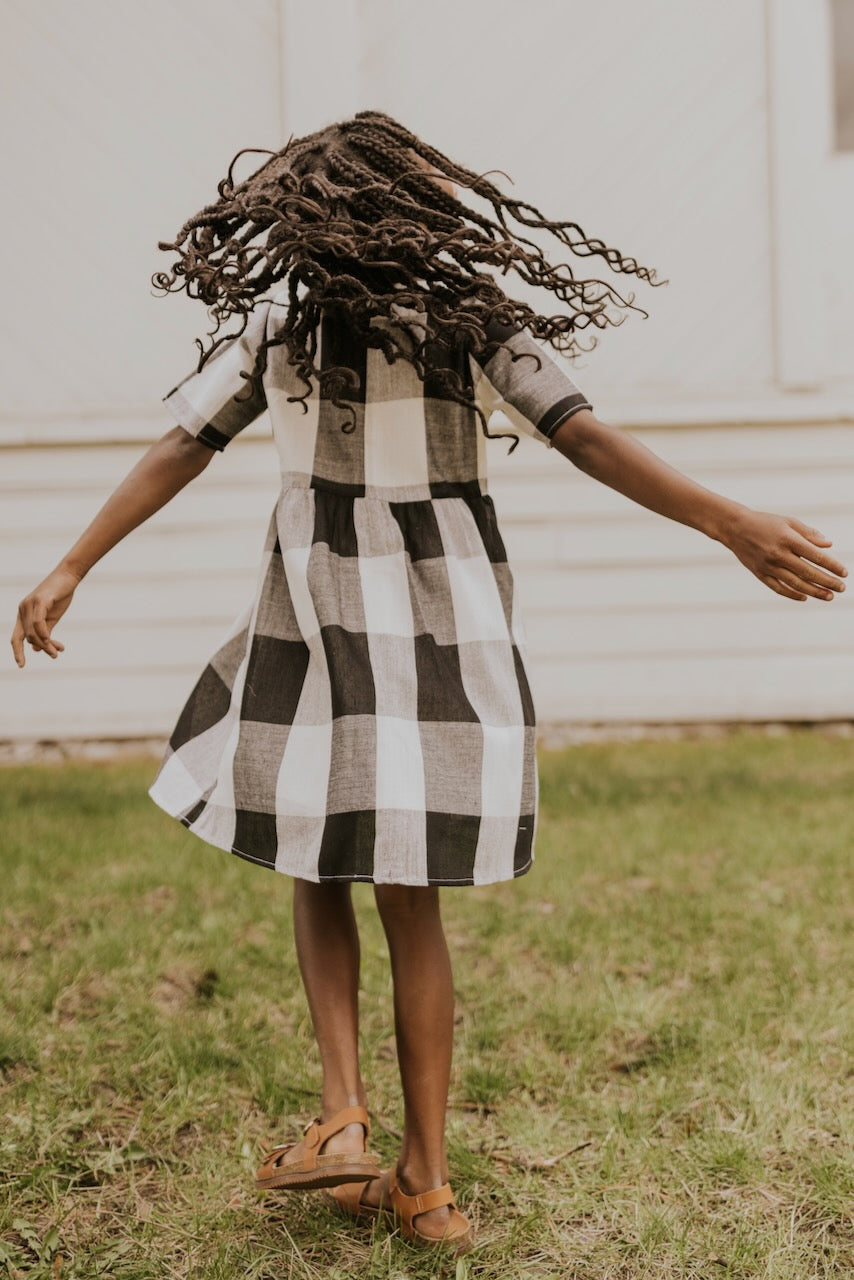 Mini Maddie Buffalo Plaid Dress