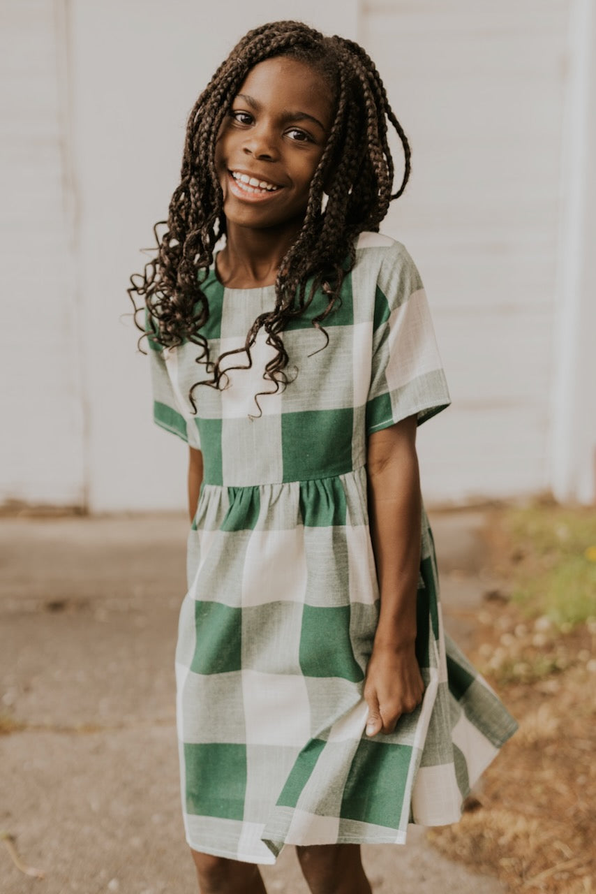 Mini Maddie Buffalo Plaid Dress