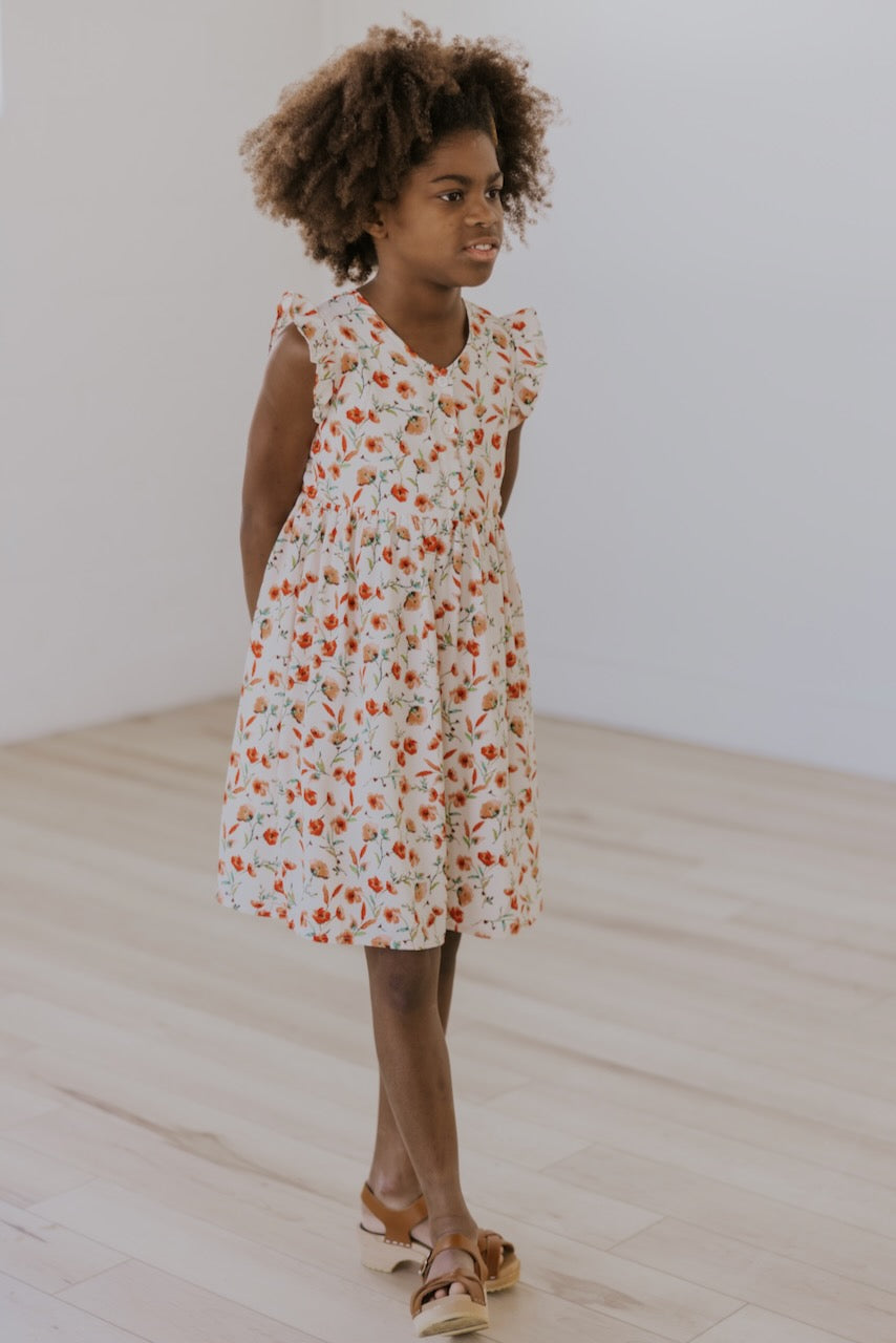 The Tickle Crabs Floral Dress