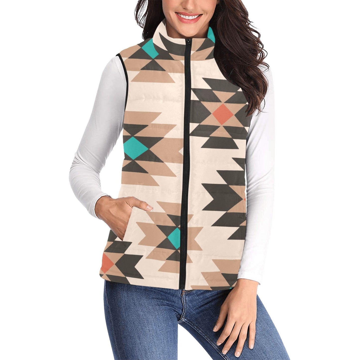 Women's Sedona Aztec Puffy Vest