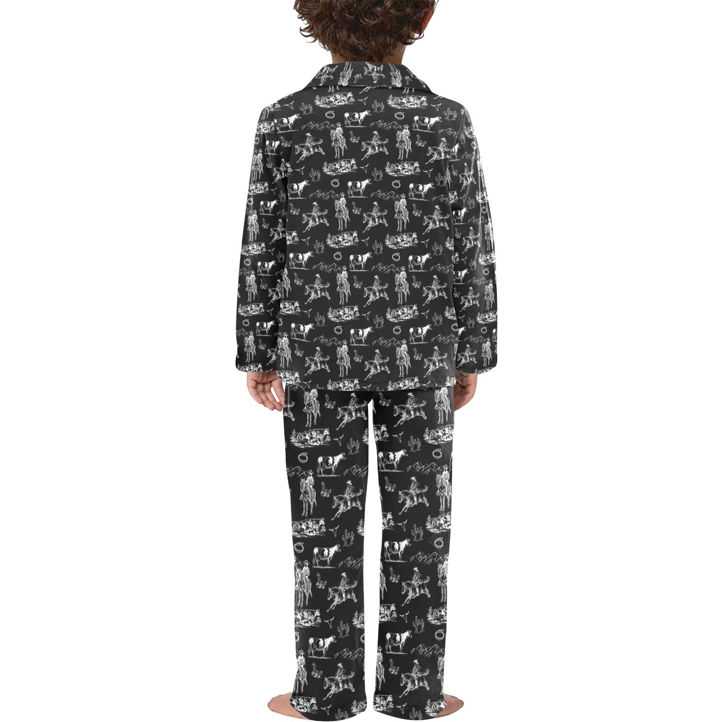 Ranch Life Boy's Western Pajama Set