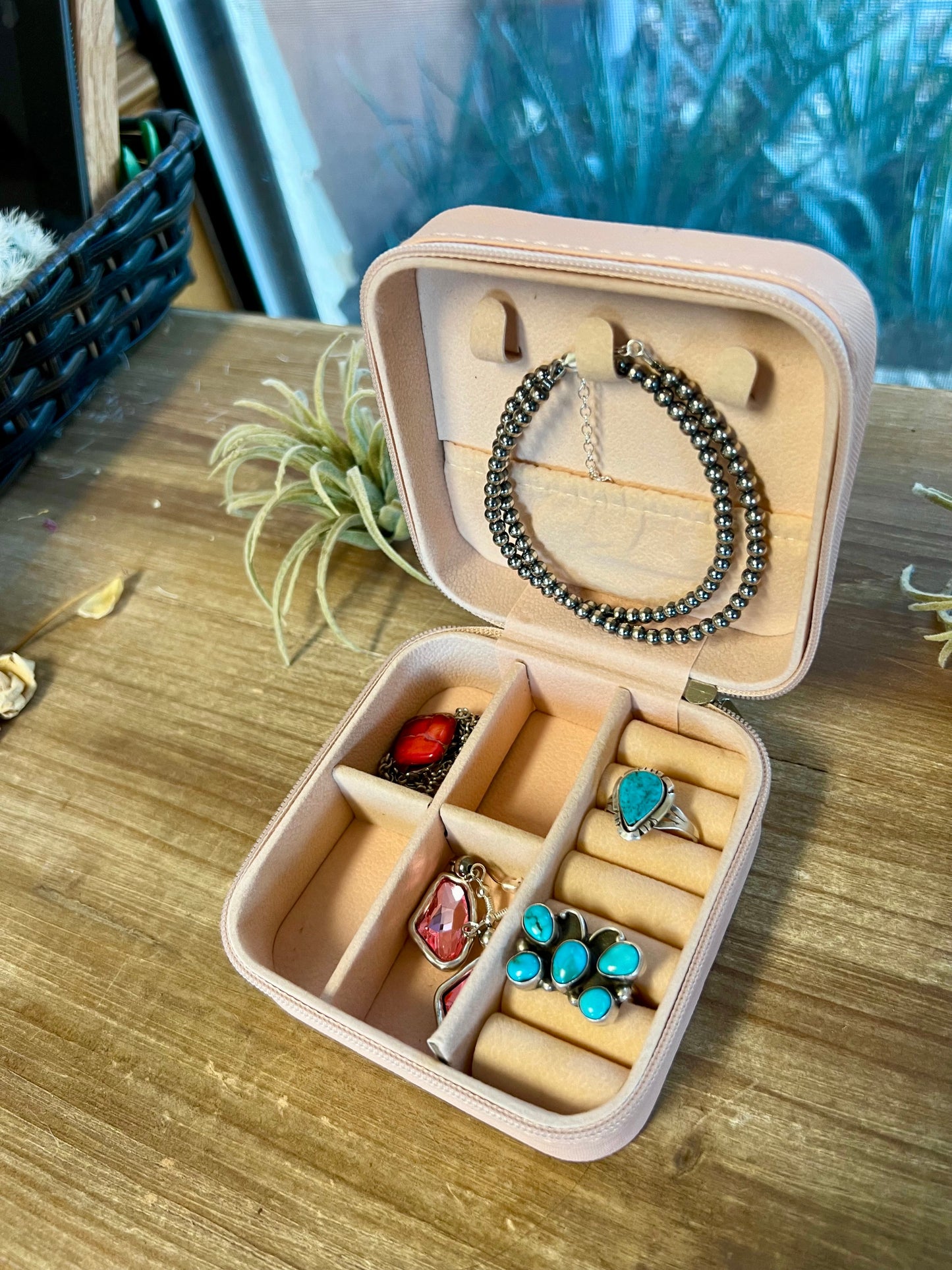 Small Travel Jewelry Box