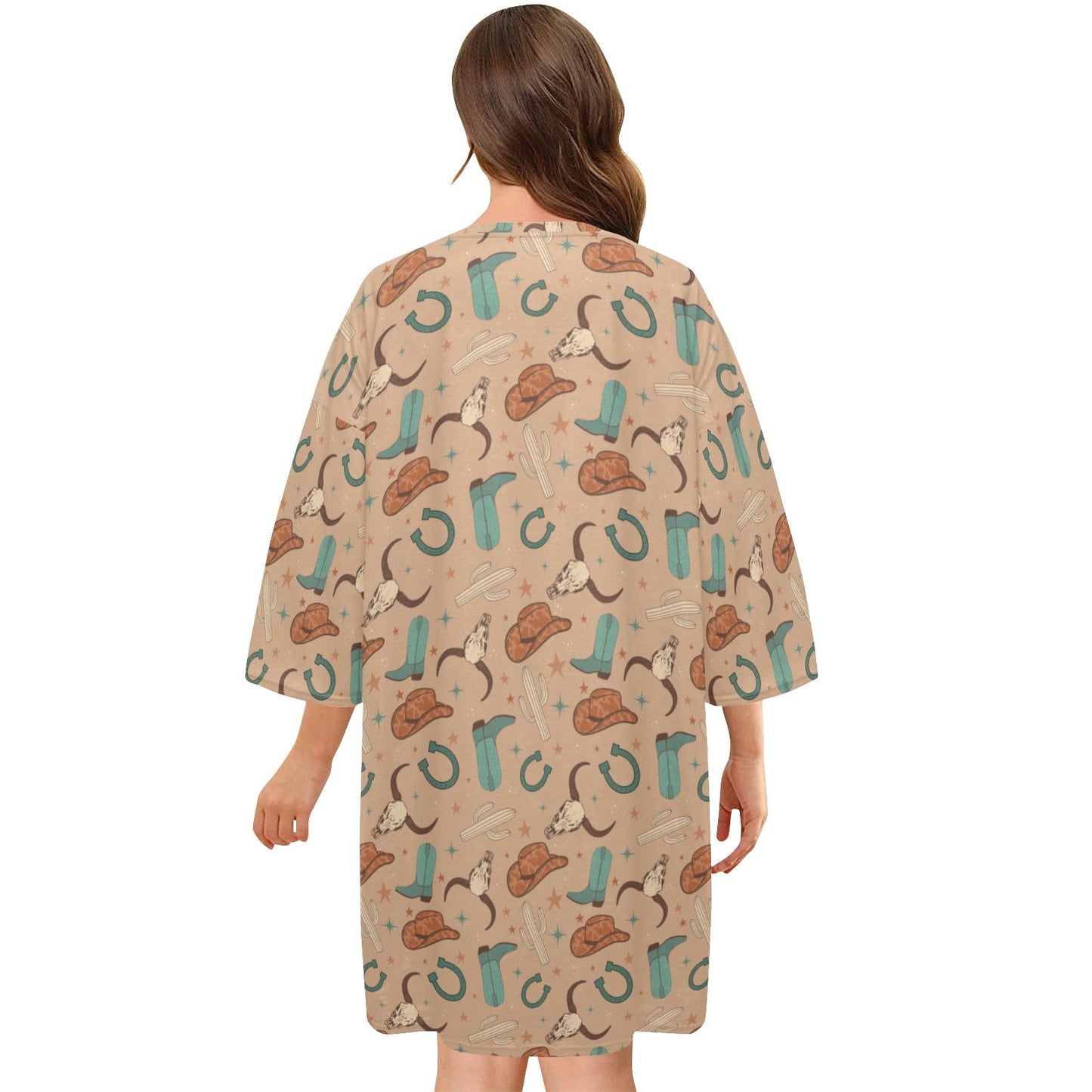 Everything Western Oversized Sleep Shirt