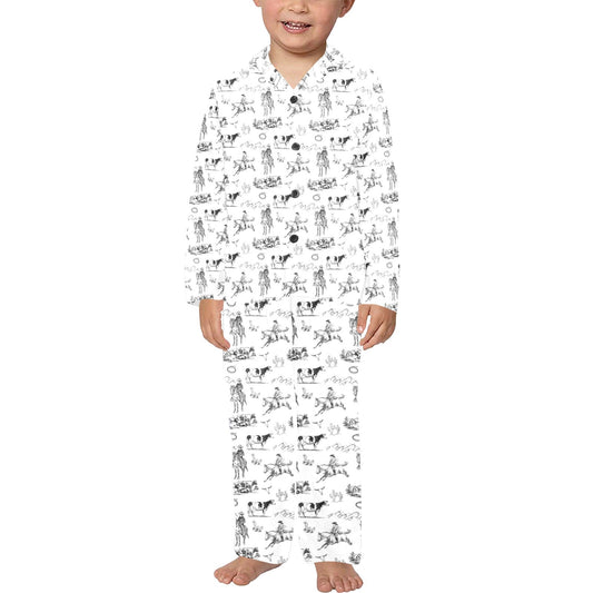 Ranch Life Boy's Western Pajama Set