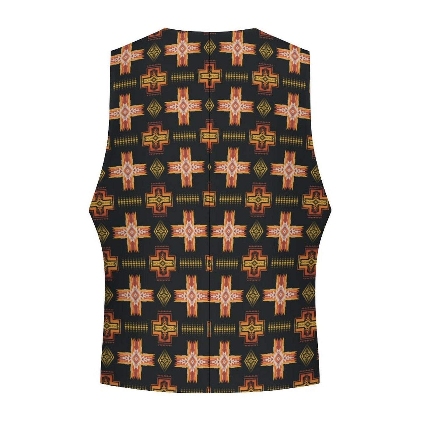 Fire Aztec Men's Western Vest