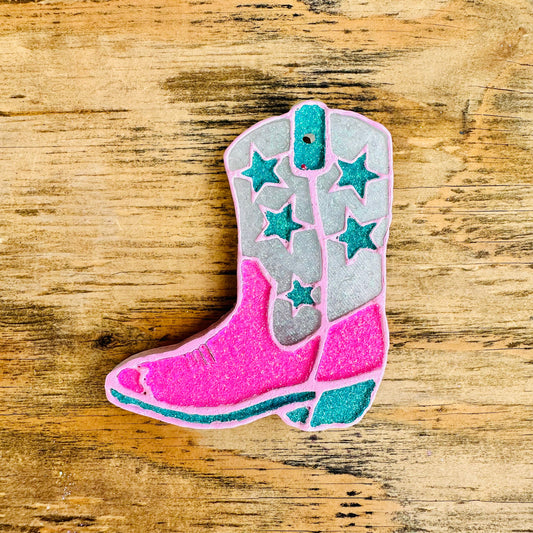 Star Cowboy Boot Car Freshie