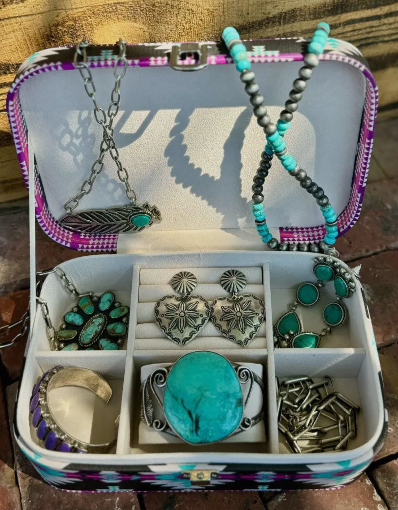 Aztec Jewelry Box