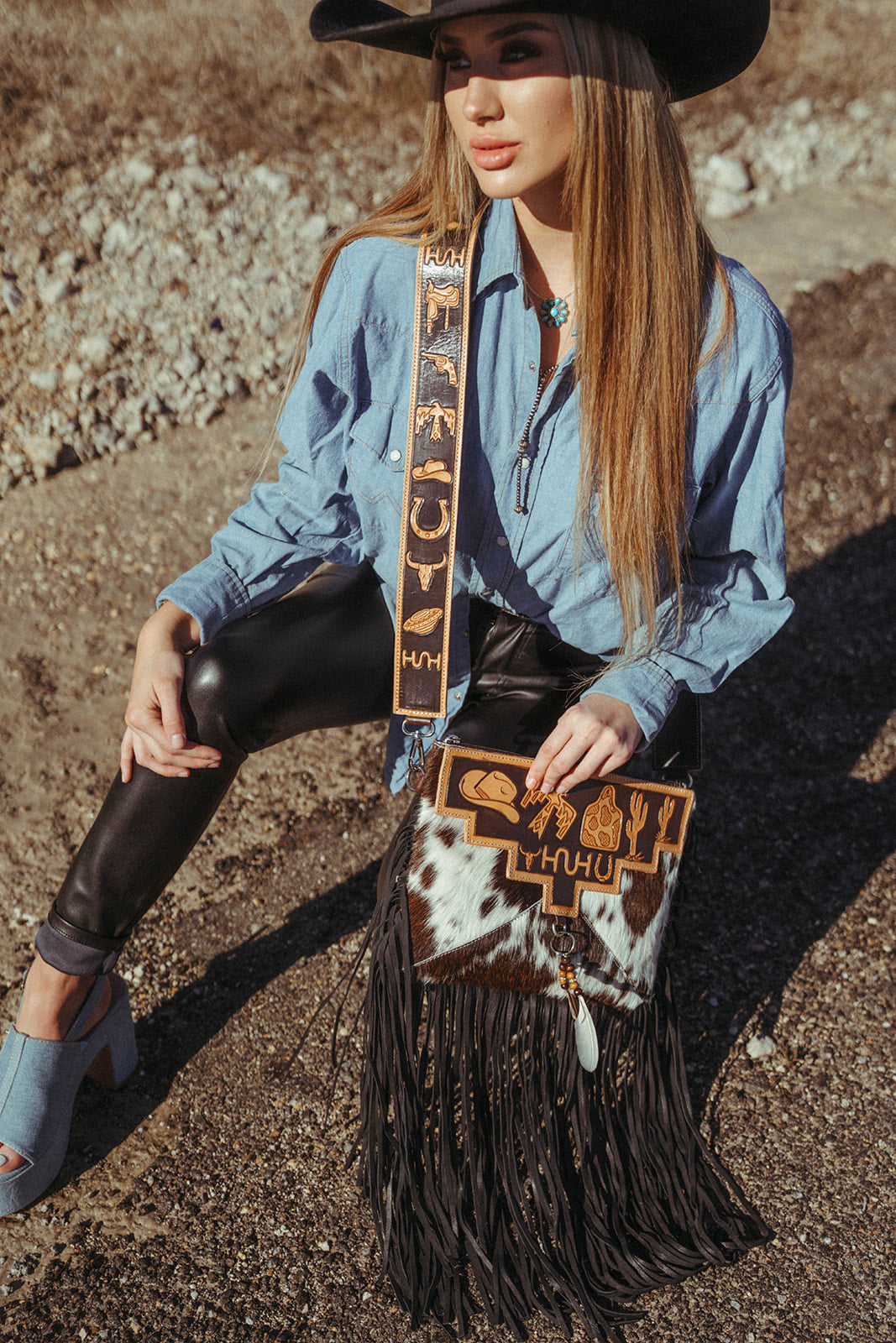 The Western & Branded Crossbody a Haute Southern Hyde by Beth Marie Exclusive