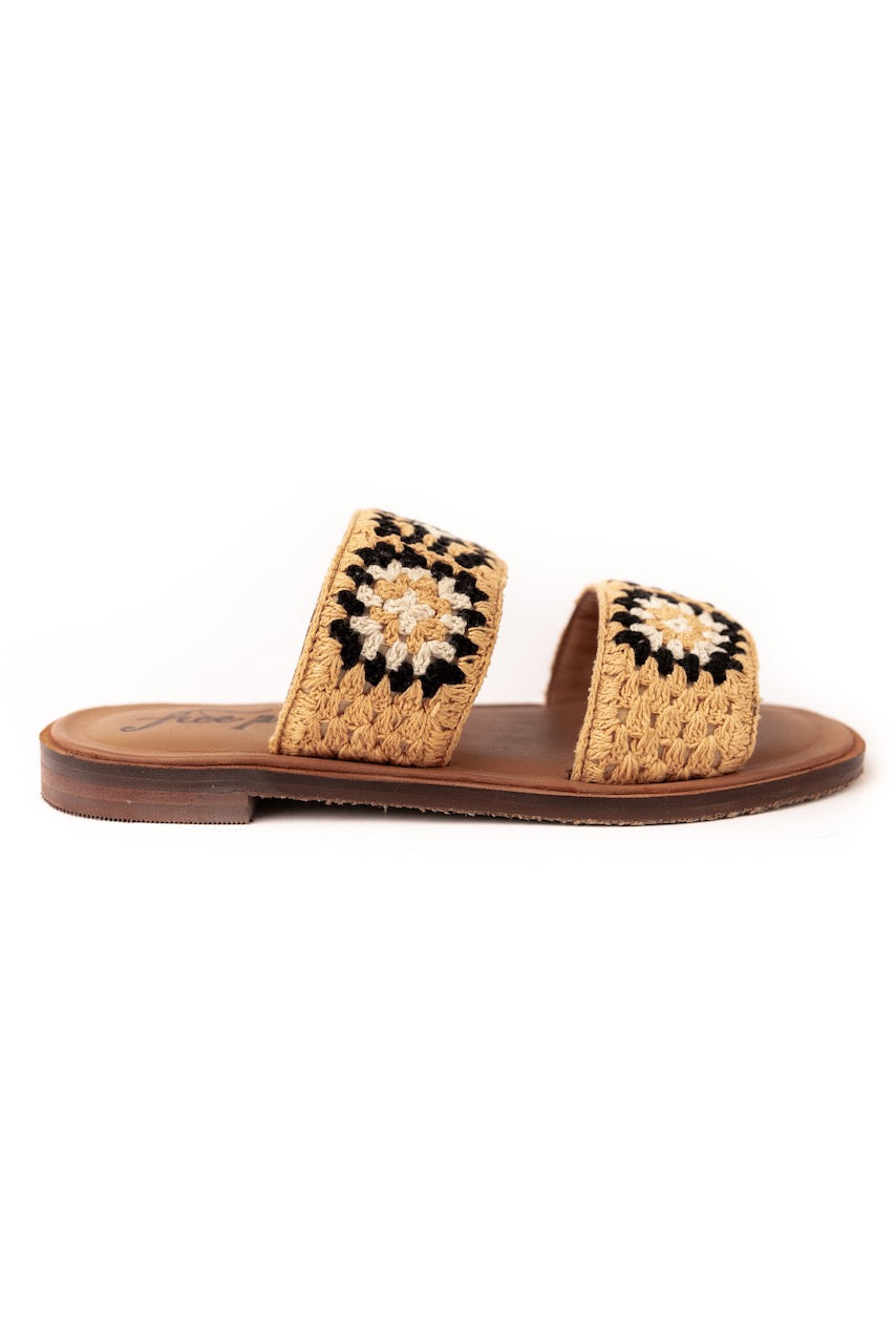 Free People Juliet Crocheted Slides