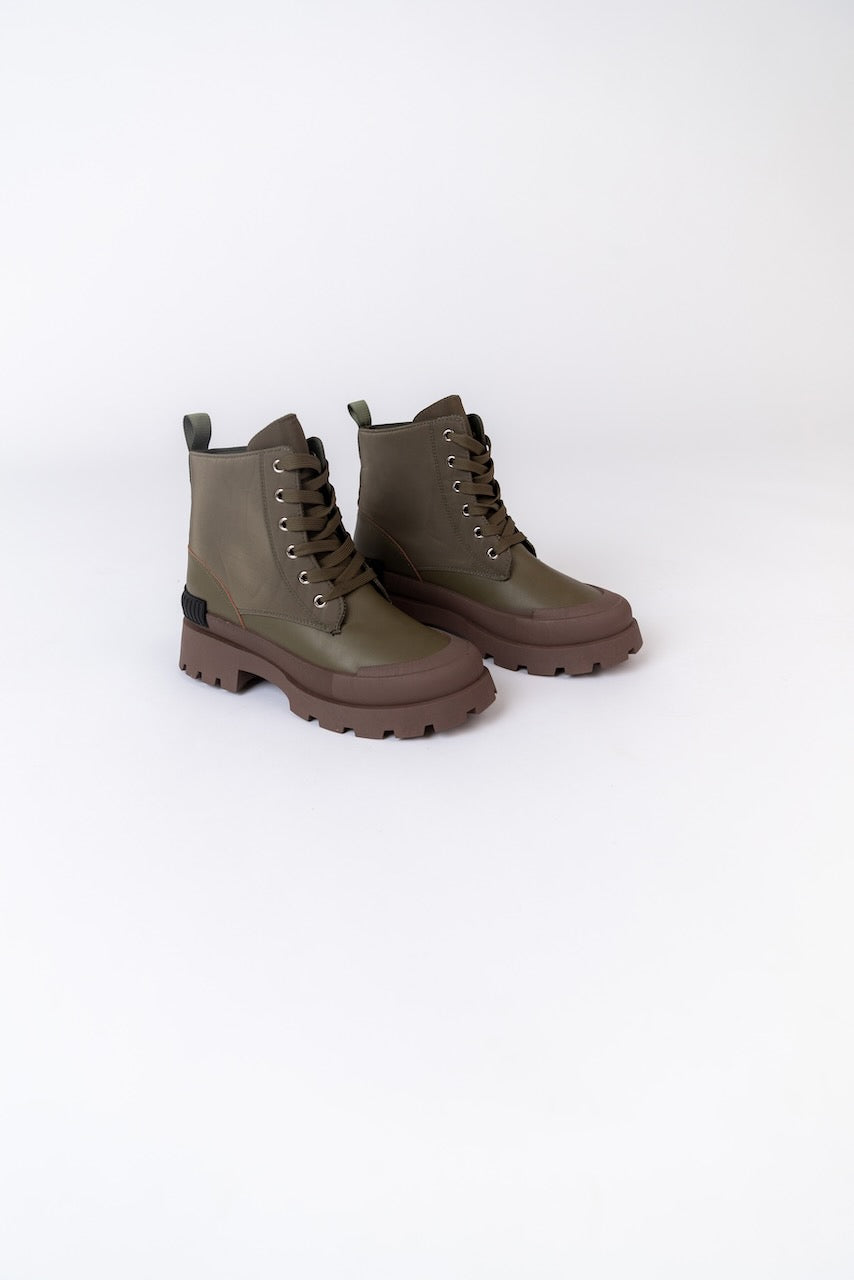 Soldier Lug Sole Booties