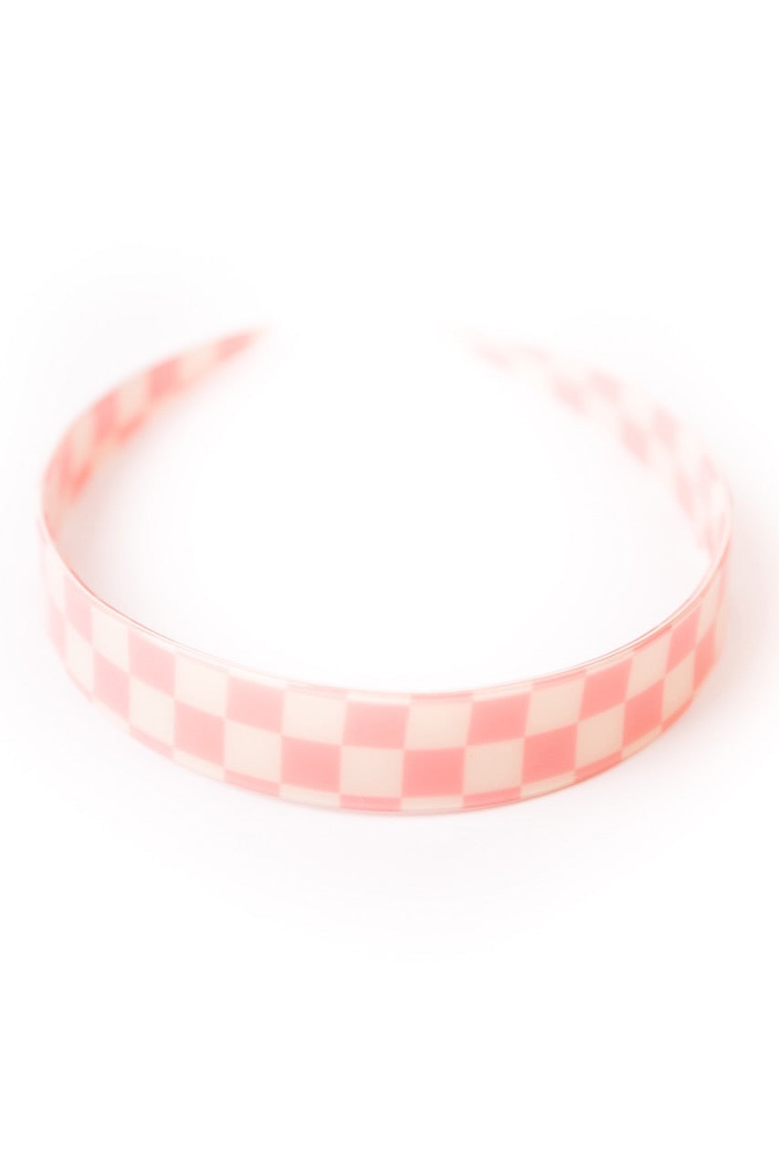 Dial Up Checkered Headband