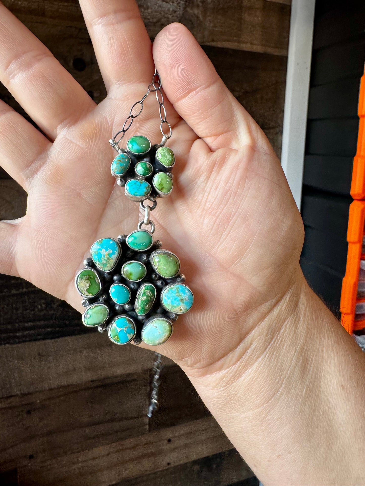 Mix turquoise necklace