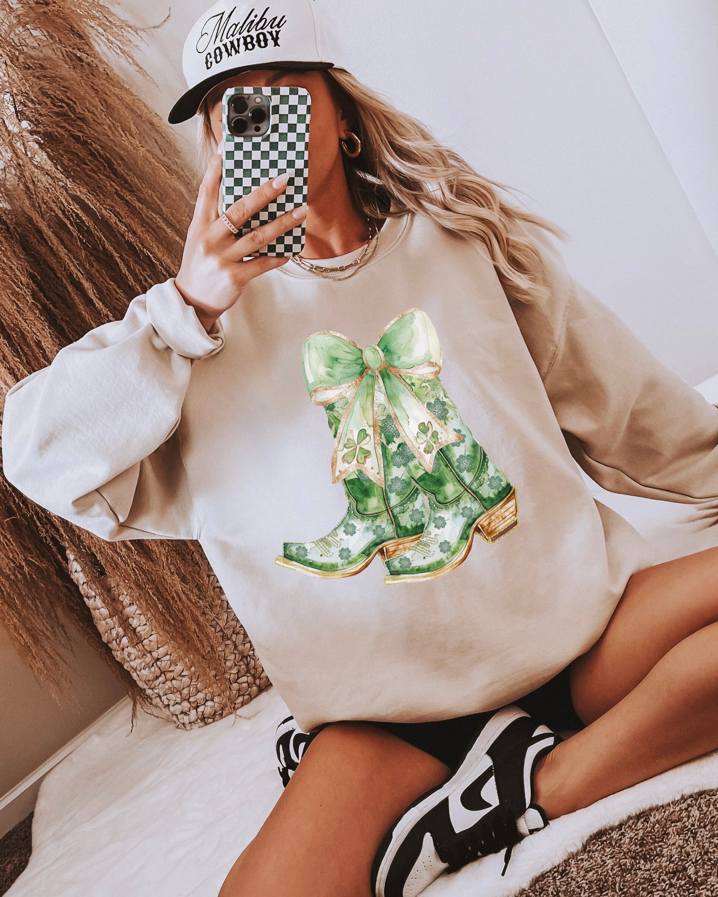 Lucky Cowgirl Boots Crewneck