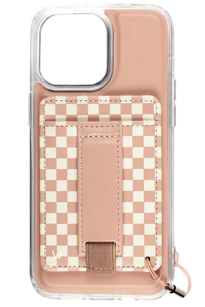 Blush Check Magnetic Case