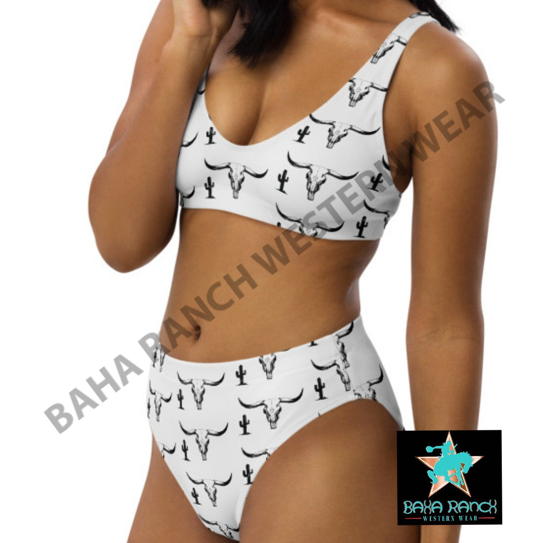 Yeehaw Bullhead Cactus Bikini