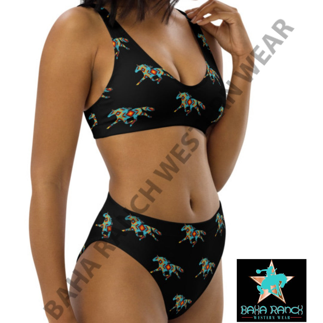 Yeehaw Aztec Horse Bikini