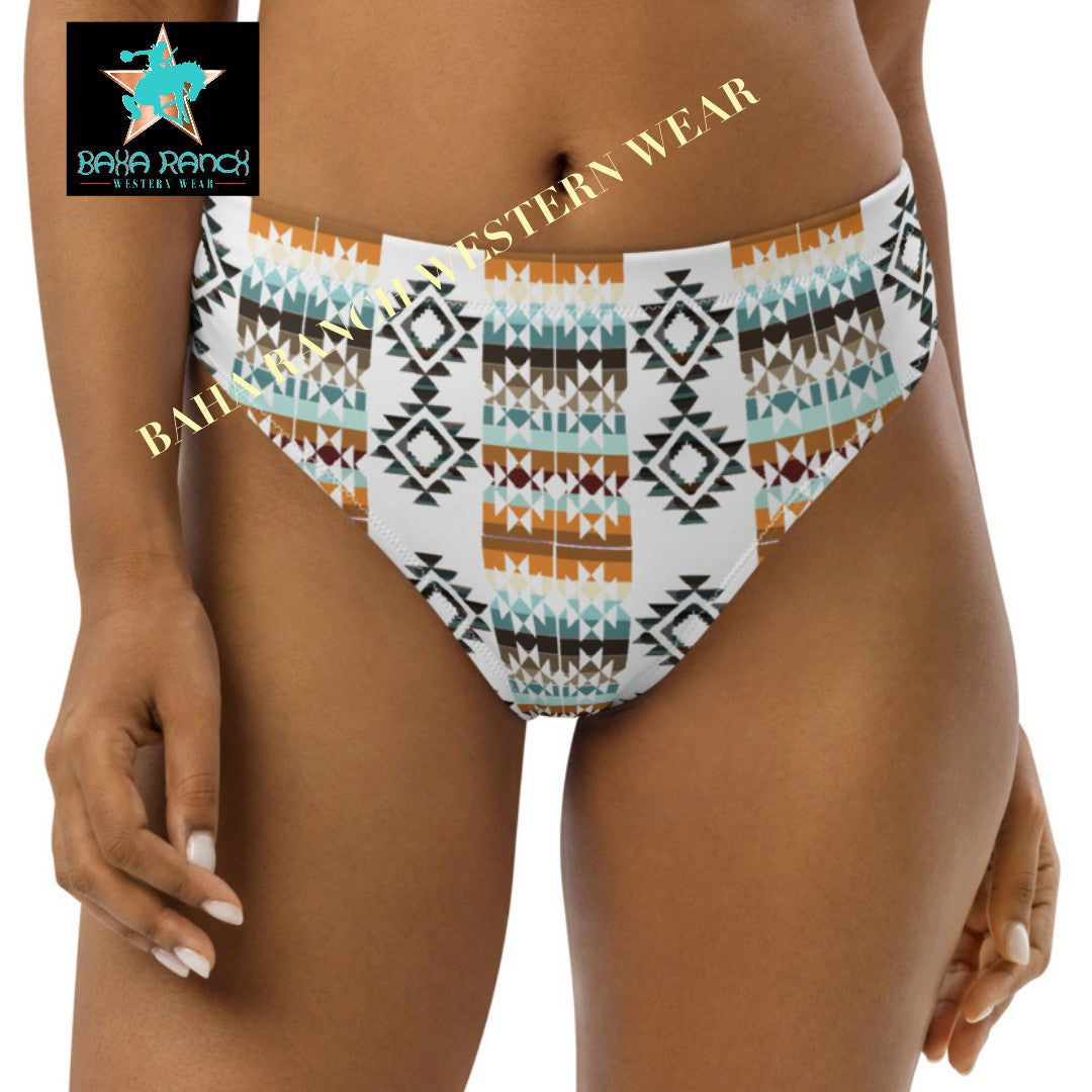 Yeehaw Aztec Print Bikini Bottom