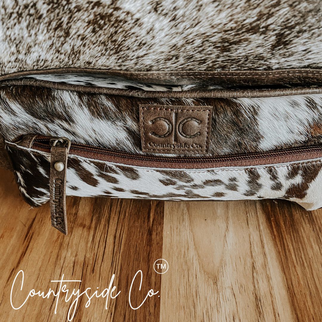 Countryside Cowhide Toiletry Bag