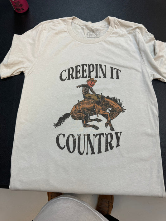 Creepin It Country Graphic Tee