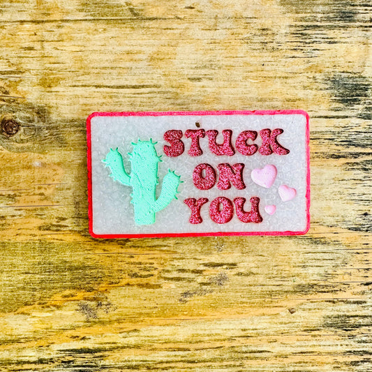 “Stuck on You” Car Freshie