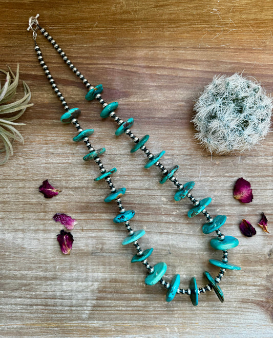 23 inch - NFR collection - sterling silver and turquoise