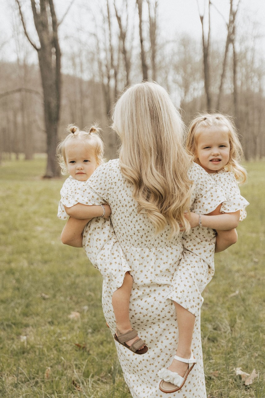 Mini Hazel Smocked Romper