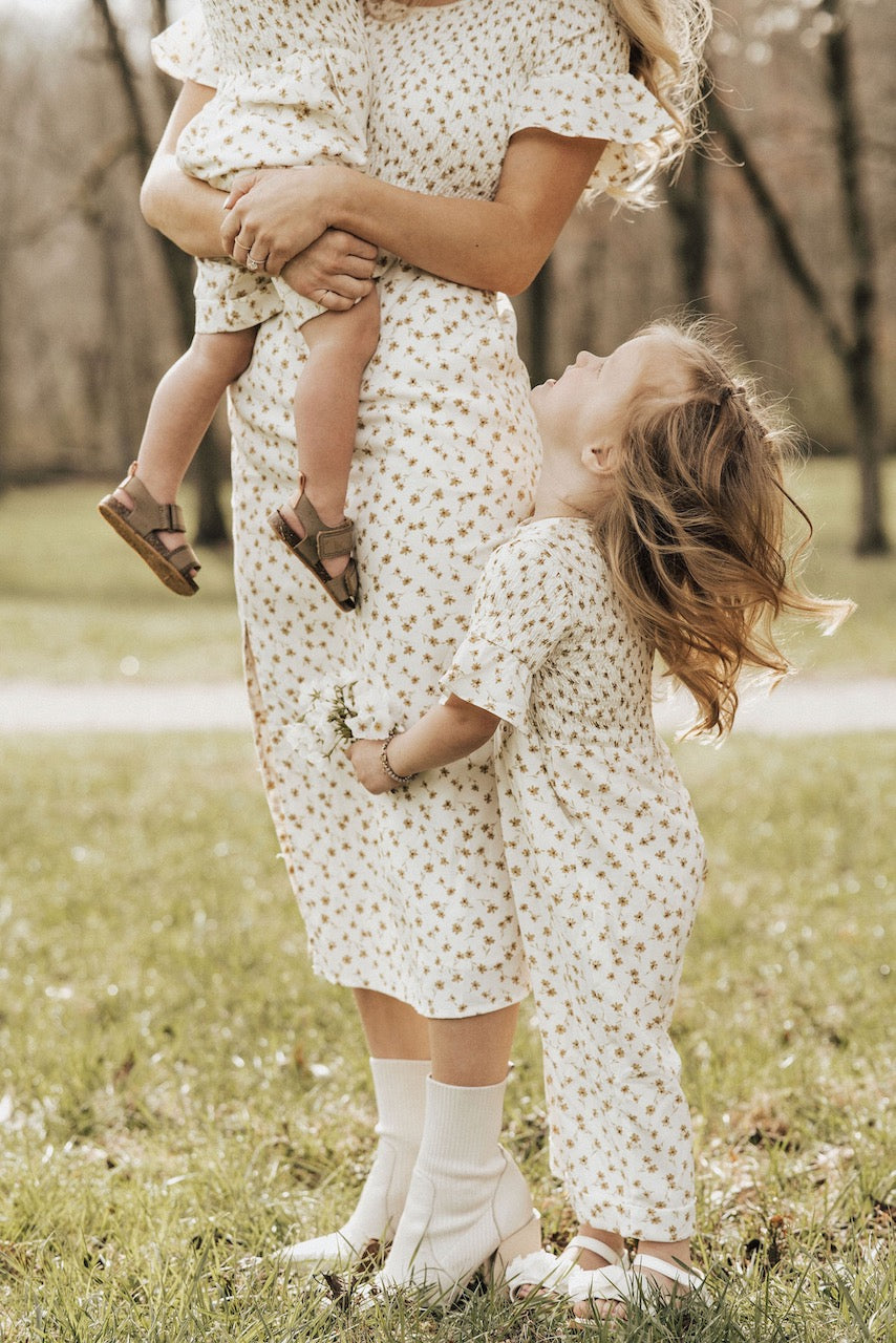 Mini Hazel Smocked Romper