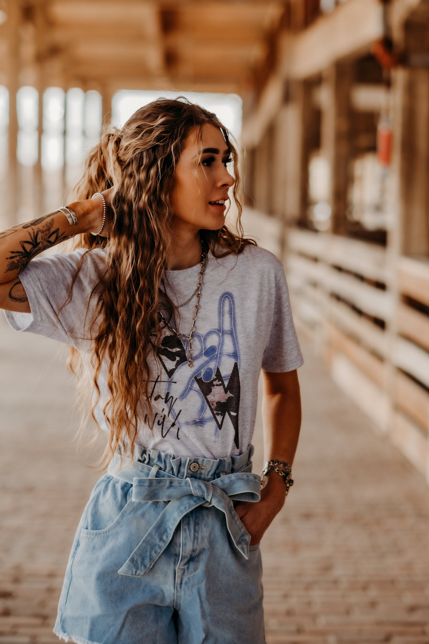 Stay Wild Bolt Graphic Tee