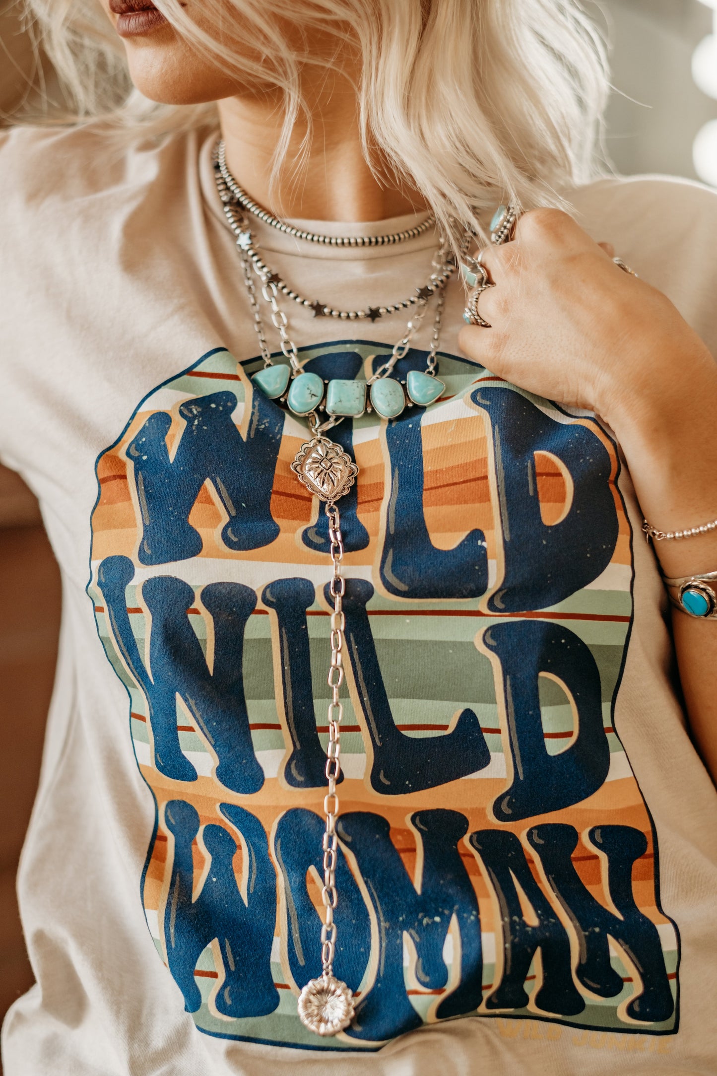 Wild, Wild Woman Western Graphic T-shirt