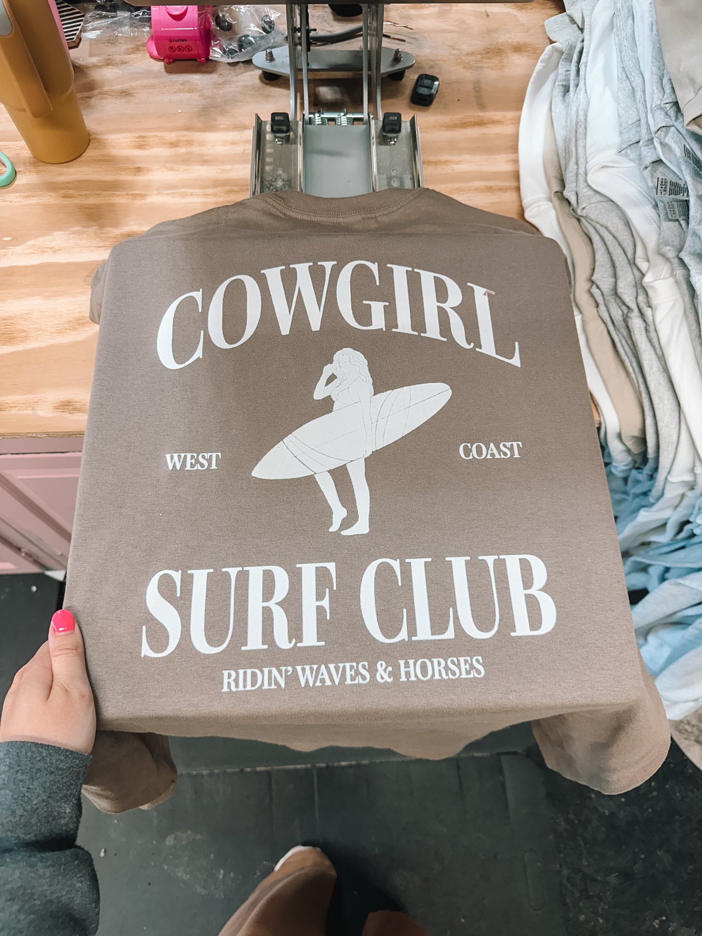 COWGIRL SURF CLUB BROWN