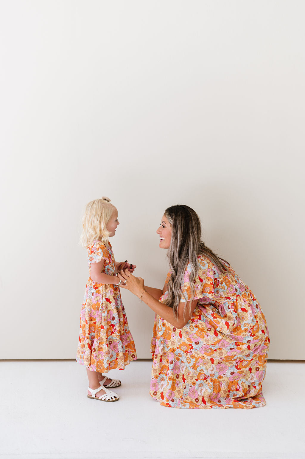 Tayla Dress in Floral Mix - Kids