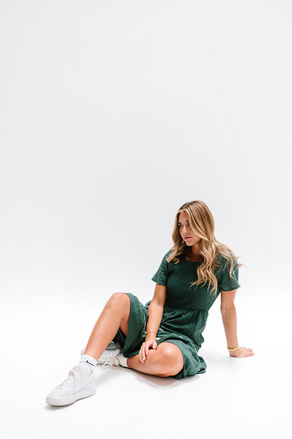 Isla Dress in Green