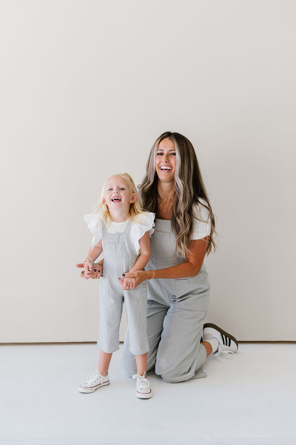 Cody Jumpsuit in Pale Sage - Kids