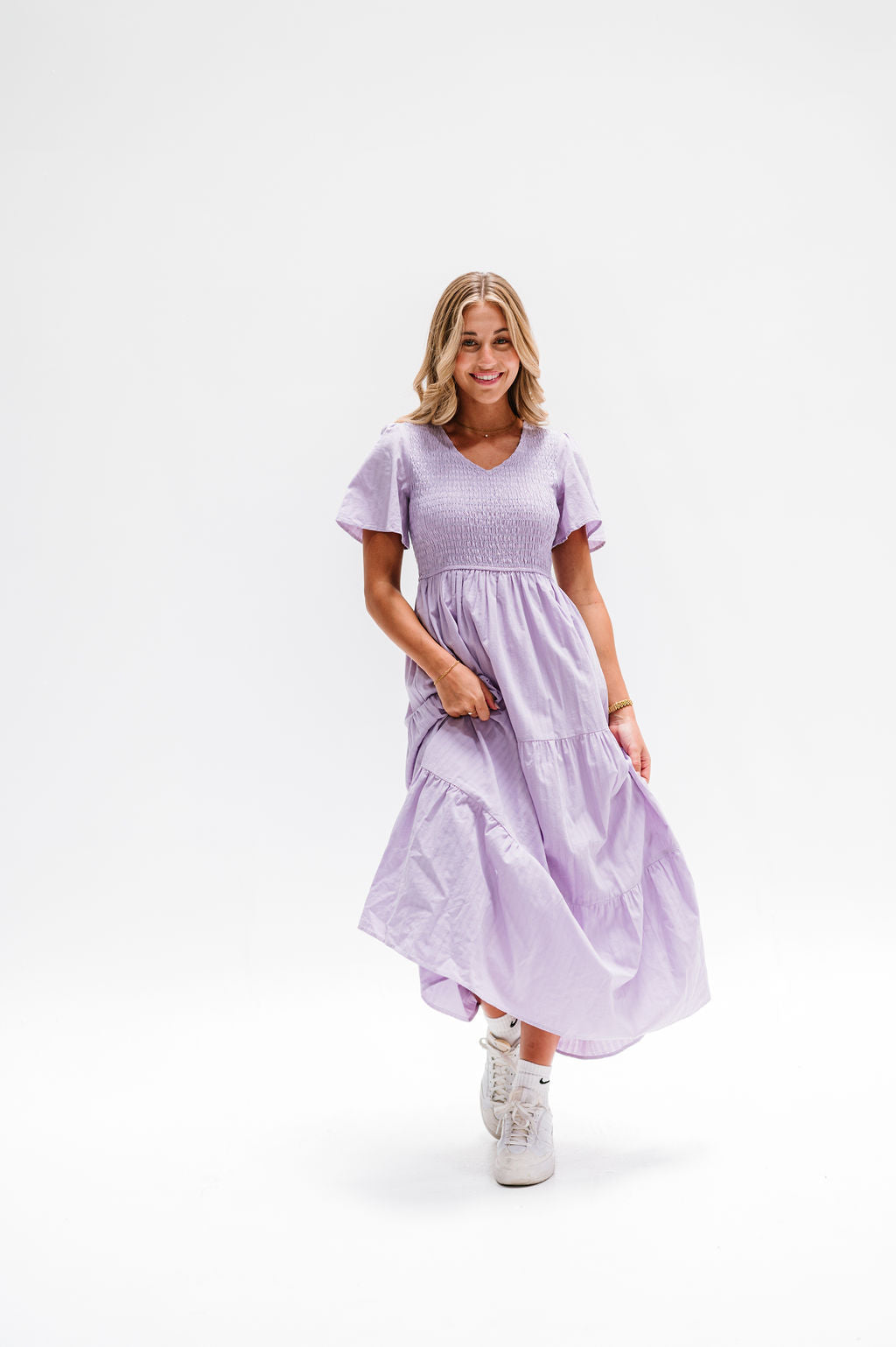 Tayla Dress in Lilac