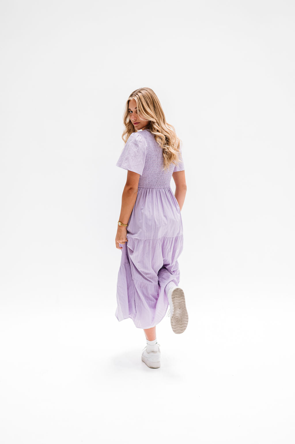 Tayla Dress in Lilac