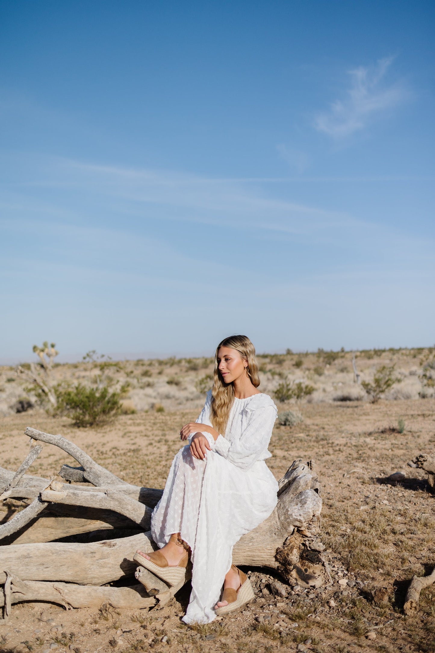 Jo Dress in White