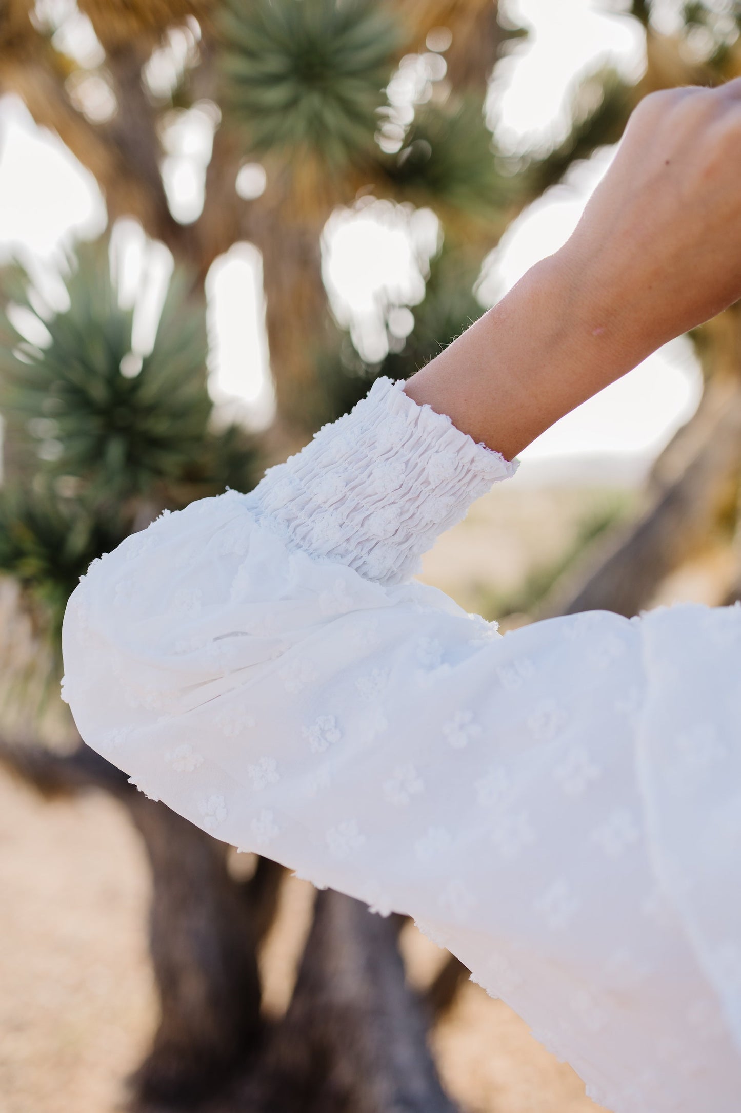 Jo Dress in White