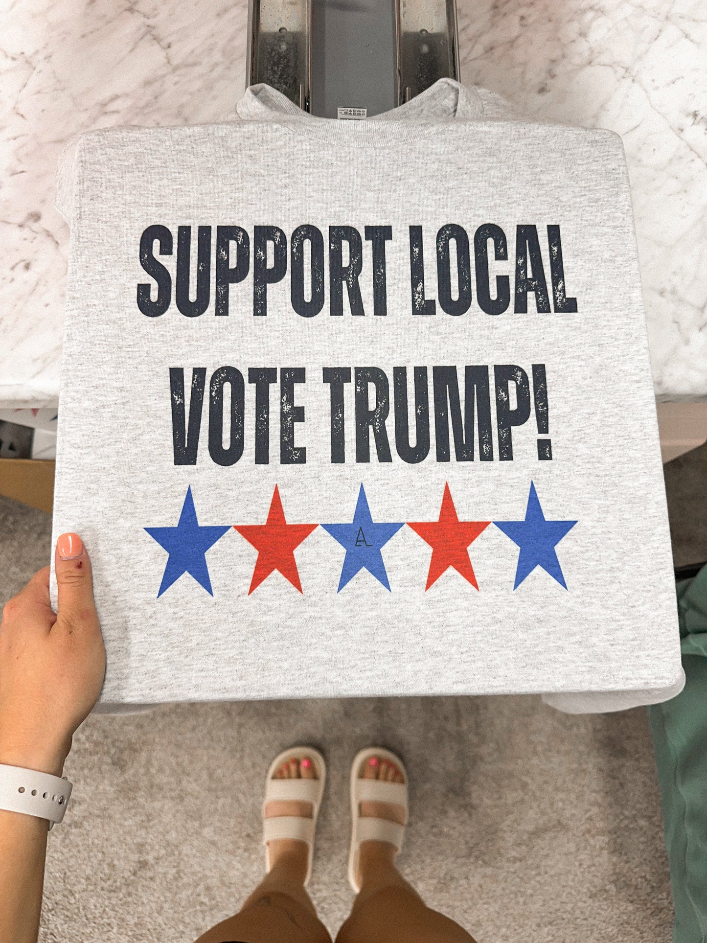 SUPPORT LOCAL, VOTE TRUMP